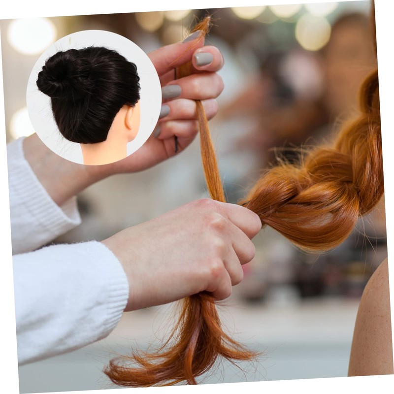 Outanaya Hairdressing Mannequin Head Practice Cosmetology Doll Head for Styling