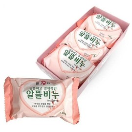말표 알뜰비누 세수비누 세안 업소용 목욕탕 체리블라썸 140g 3개입 Malpyo Economical Soap Facial Cleanser Commercial Bath Cherry Blossom 140g Pack of 3