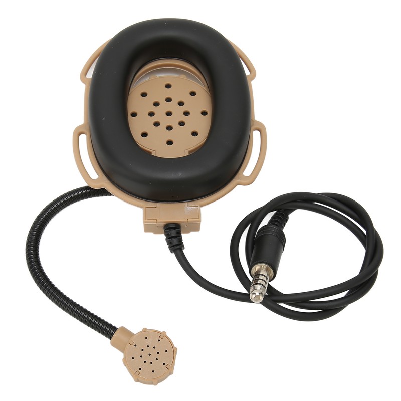 Walkie Talkie Single Side Headset with Mic 150Hz‑500Hz 7.1mm Plug