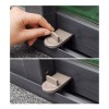 Dolores 2 Candado Seguro Ventana Aluminio Puerta Corrediza Bloqueo