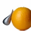 Alessi Orange Peeler, Stainless Steel, Silver