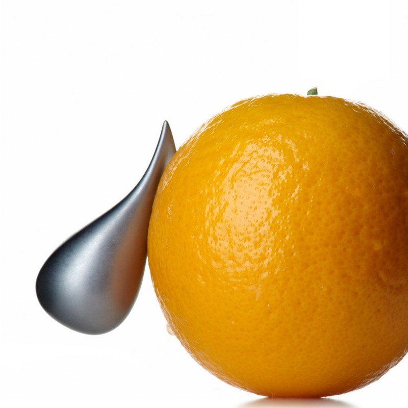 Alessi Orange Peeler, Stainless Steel, Silver