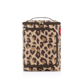 reisenthel Coolerbox – All-Round Flexible, Practical Cool Bag with Two Openings, Leo Macchiato, coolerbox leo macchiato