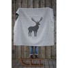 David Fussenegger Light Cuddly Blanket Stag Structure 140 x 200