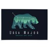 Lantern Press 36x54 Inch Giclee Print, Ursa Major, Constellation Silhouette
