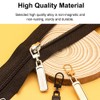 16PCS Zipper Pullers Metal Zipper Slider Pull Tab Replacement Zipper