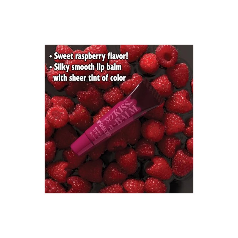Bálsamo Labial So Kiss A Balm Lip Smacker (RASPBERRY FRAMBOISE)