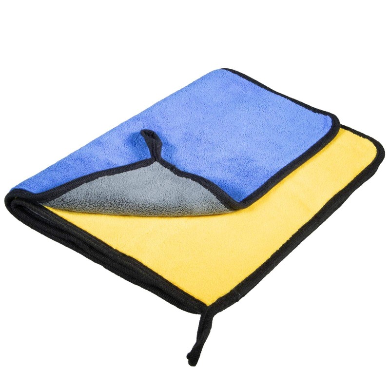 Cosey - 2er Pack, Premium Mikrofaser-Poliertuch für empfindliche Lack-Oberflächen, 30x40cm,