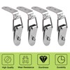 UFURMATE Tool Box Hasps, 6PCS Metal Toggle Latch Cabinet Trunk