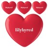 Lilybyred Love Beam Cheek Balm 3.5g, 04 Heart Attack Beam, 4 pcs / 릴리바이레드 러브빔 치크밤 3.5g, 04심쿵빔, 4개