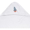 Azeeda 'Rocket Launching Into Space' Baby Hooded Towel (HT00027908)