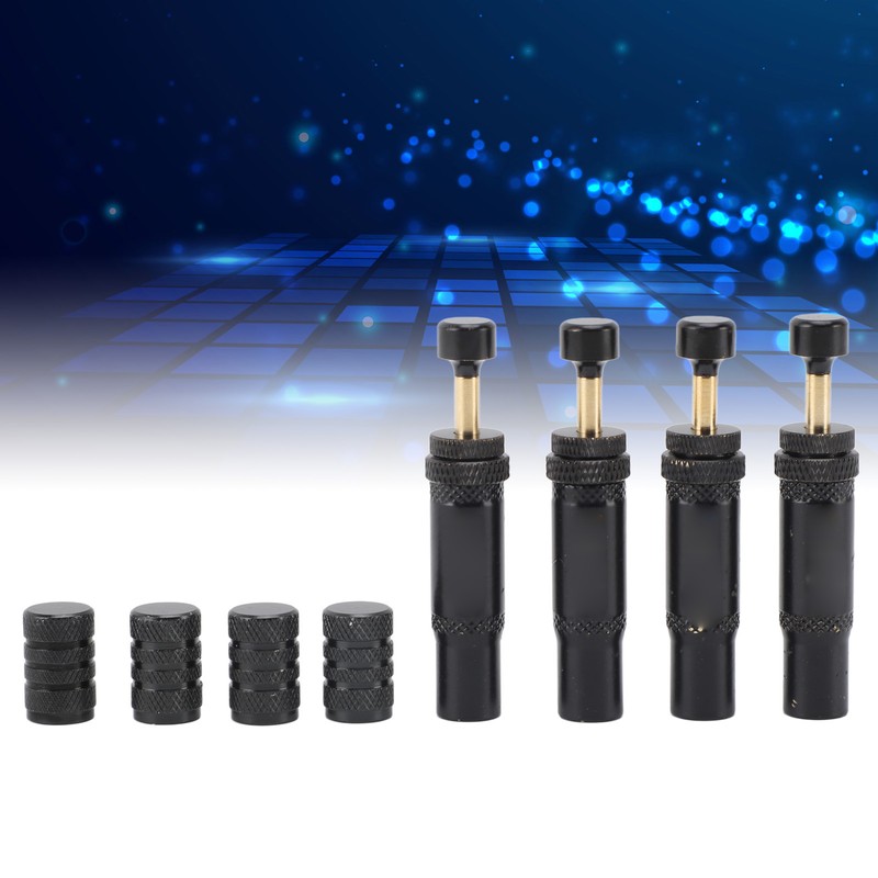 4pcs Automatic Air Vent Valve Exhaust Air Release Valve Compact