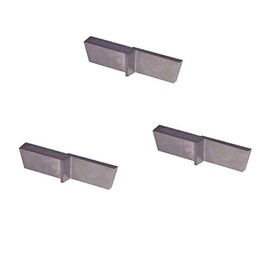 THINBIT 3 Pack LGPT062HSR7L 'L' Series, Uncoated High Speed Steel, Parting Insert for Plastics, Composites, Abusive Cutting Conditions and Low RPM Cutting
