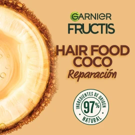 Garnier Fructis Hair Food Coco Mascarilla para pelo dañado, 350 ml