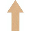 Wooden Arrow 7" Shape, Unfinished Wood 1/4" MDF Arrow Craft