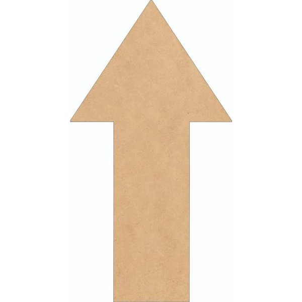 Wooden Arrow 7" Shape, Unfinished Wood 1/4" MDF Arrow Craft