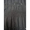 Polyester Ruched Chiffon with Chevron Pattern & Sequins Fabric by