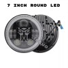 JESUO For Dodge D100 D200 D300 Pickup 7inch Round LED