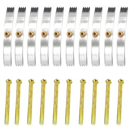 10PCS Back Box Repair Clip, Switch Cassette Repair, Wall Socket Repair Tool, Switch Socket Screw Hooks, Universal 86 Type Switch Box Repair Tool, Wall Outlet Switch Accessories