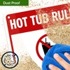 Hot Tub Rules Maximum Capacity 6 People Use Is Restricted