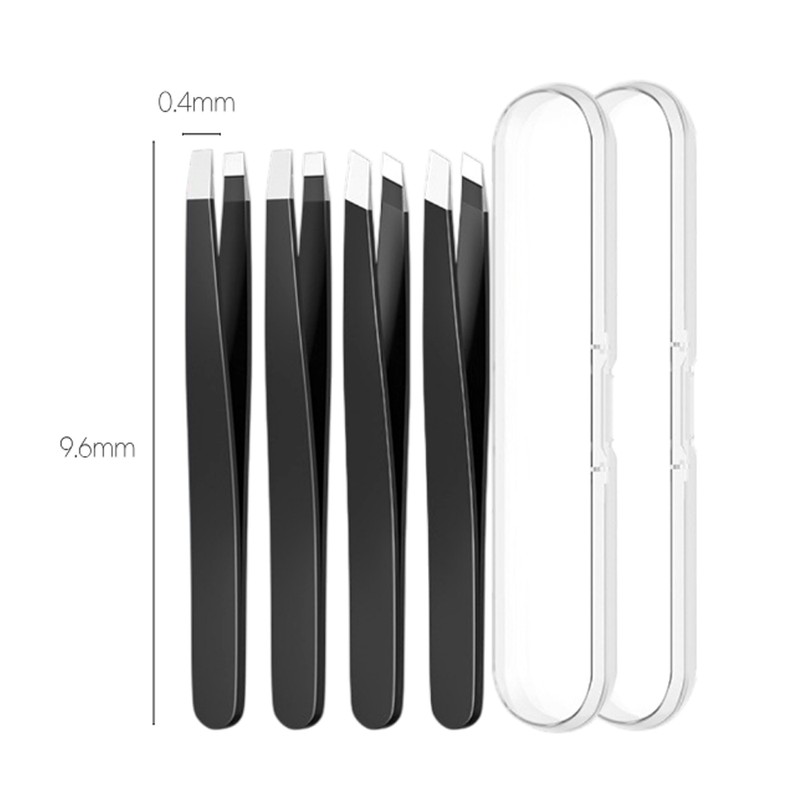 Ultra-Fine Hair Tweezers for Precise Eyebrow Shaping and Eyelash Makeup