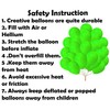 Green Balloons 100 pcs 12 Inch Round latex Balloons for