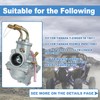 JDLLONG PW50 Carburetor Fit for Yamaha PW 50 Peewee PW50