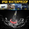 AUIMSOCO H11 H9 LED Headlight Ultra Bright Bulbs 8000K White