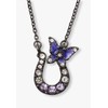 Anna Sui Horseshoe Necklace, Metal, No Gemstone