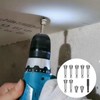 HAPPOW 10PCS Drywall Screw Depth Setter, PH2 Magnetic Positioning Screwdriver