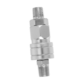 Operitacx Multi-Purpose Hydraulics Quick Connectors Steel Self-Locking Compact for Vehicle Air Tools