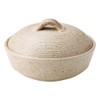 Marui Pottery MR-3-3524 Iga Ware Hechimon Small Pot, Birch, 9.8