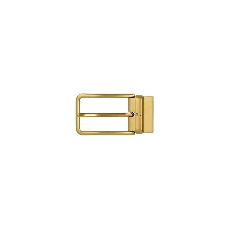 Coach CE866 BRS Brass Belt Buckle, 1.5 inches (38 mm),