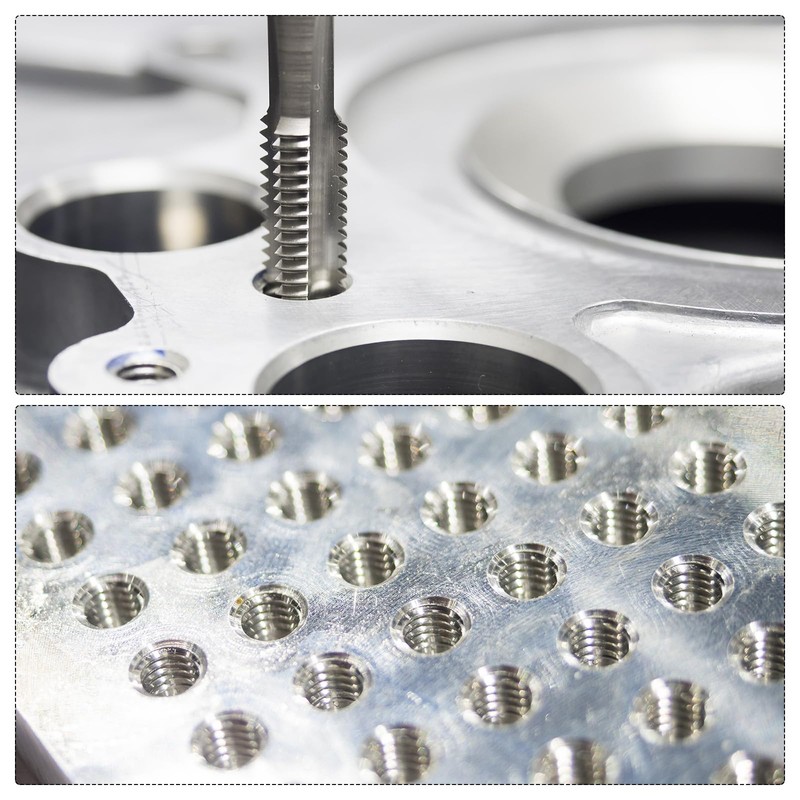 sourcing map Metric Tap & Drill Bit Set, 2pcs M3