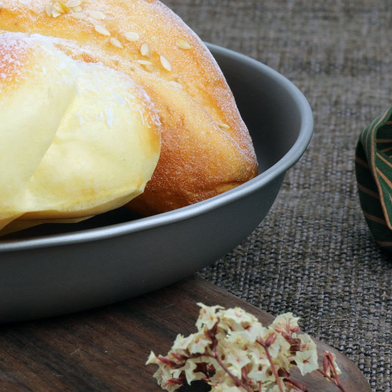 Lightweight Titanium Plate Dinner Fruit Plate Pan Food Container for