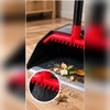 Long Handle Broom and Dustpan Set for Floor Cleaning –