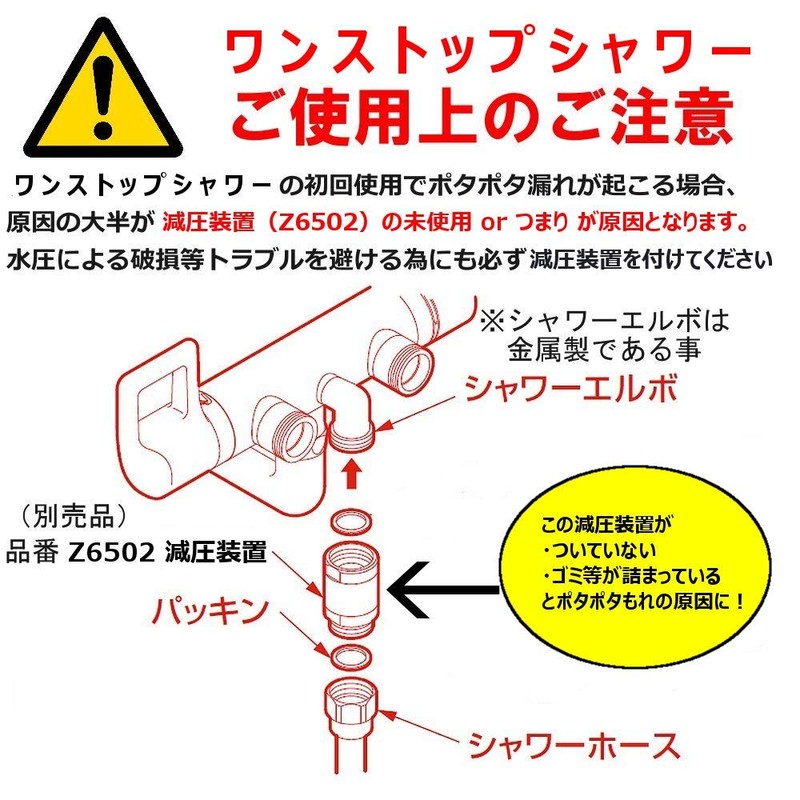 KVK Z36178 One-Stop Shower Head White