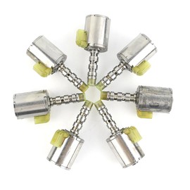 Set of 7pcs 5R110W 99185 Automatic Transmission Solenoid Valve Compatible with 2003-Up All F Series Superdut-y Trucks and For-d Excursion
