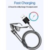 WUNIAK Charging Cable for QANLAYN QW100 Smart Glasses, Magnetic USB