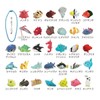 Underwater Walk Friends Mascot Keychain Mascot Lanyard Ball Chain Plush