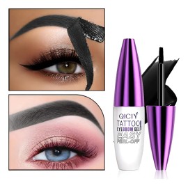Qiciy Bálsamo Natural Grueso Para Cejas 4 Colores Naturales