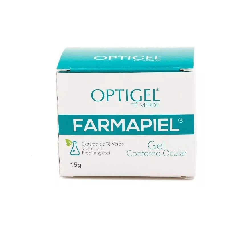 Farmapiel Gel Contorno Ojos Optigel Disminución Ojeras Inflamación 15g
