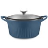 CorningWare QuickHeat 5.5-QT Cast Aluminum Dutch Oven With Lid &