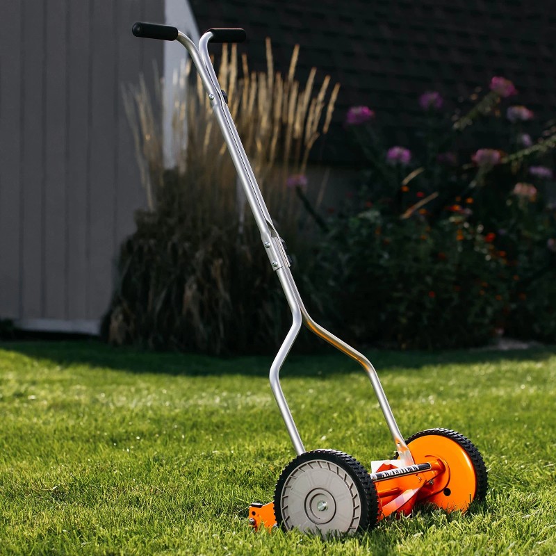 American Lawn Mower Company 1204-14 14-Inch 4-Blade Push Reel Lawn