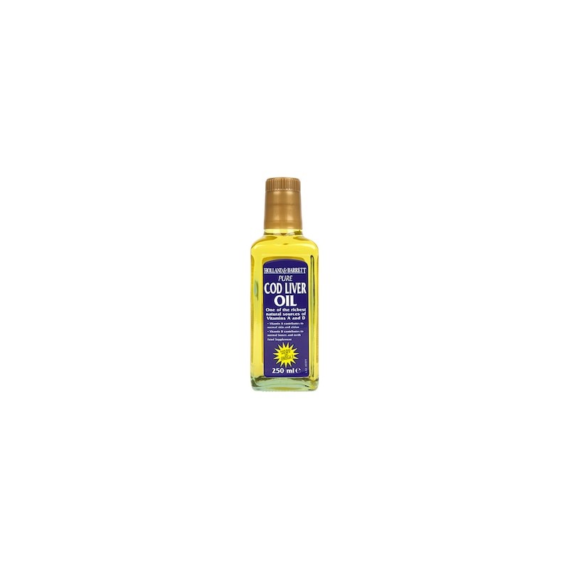 Holland & Barrett Cod Liver Oil Pure Liquid 250ml