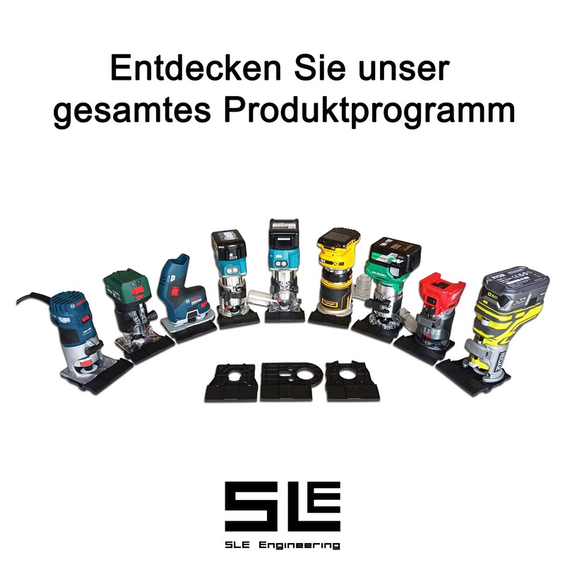 SLE Professional Guide Rail Adapter for Bosch GLF 55-6 /