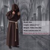 BLESSUME Men's Medieval Priest / Monk Fancy Dress Costume -