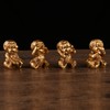 BRABUD Fengshui Resin See no Evil Hear no Evil Speak