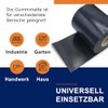 Wulkow Rubber Strips, 1 mm Thick, Choice of Width and