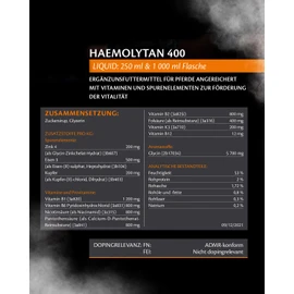 Equistro Haemolytan 400 Ipaligo Tec 250 ml